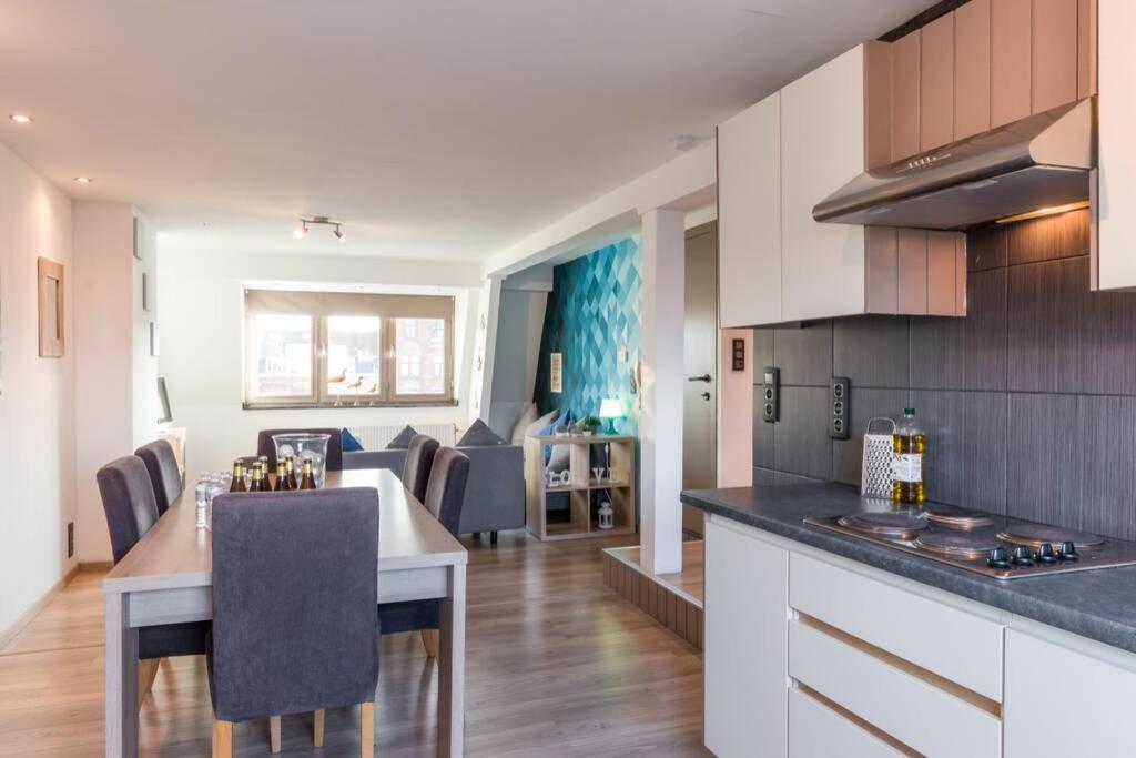 Duplex Appertement Met Zicht Damse Vaart @ Brugge Bruges Exterior foto