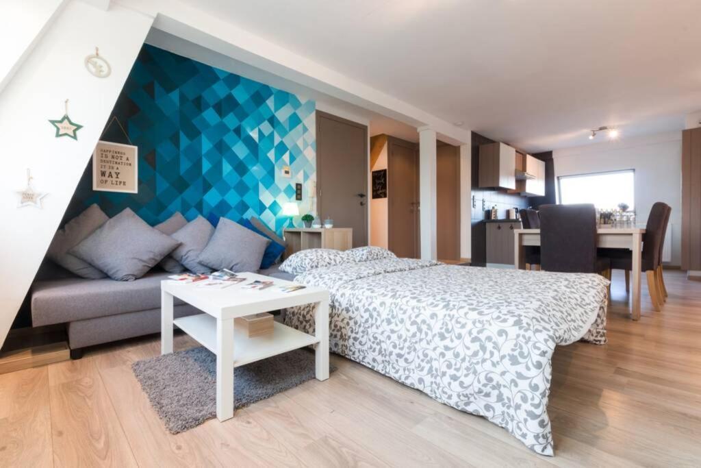 Duplex Appertement Met Zicht Damse Vaart @ Brugge Bruges Exterior foto